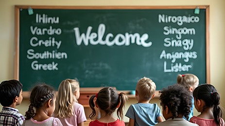 Kelas Multibahasa: Satu Hari Penuh dengan Bahasa Asing